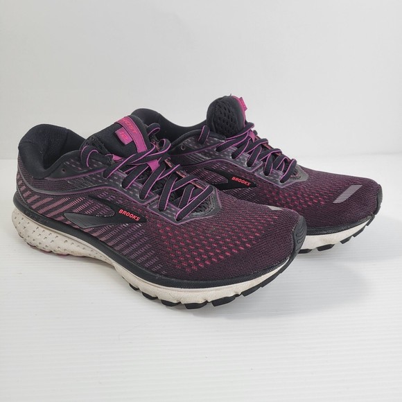 Brooks Shoes - Brooks Womens Size 7.5 Ghost 12 1203051B063 Pink Running Shoes Sneakers